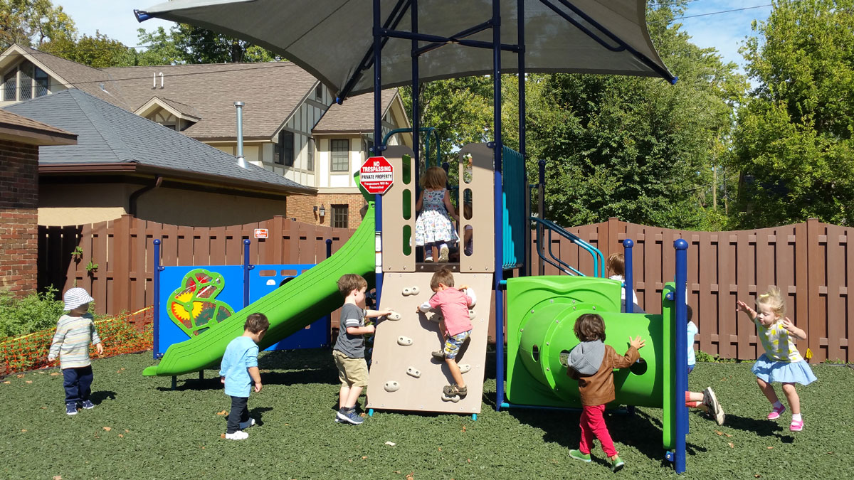 Our new playground – Mosaic Montessori Academy